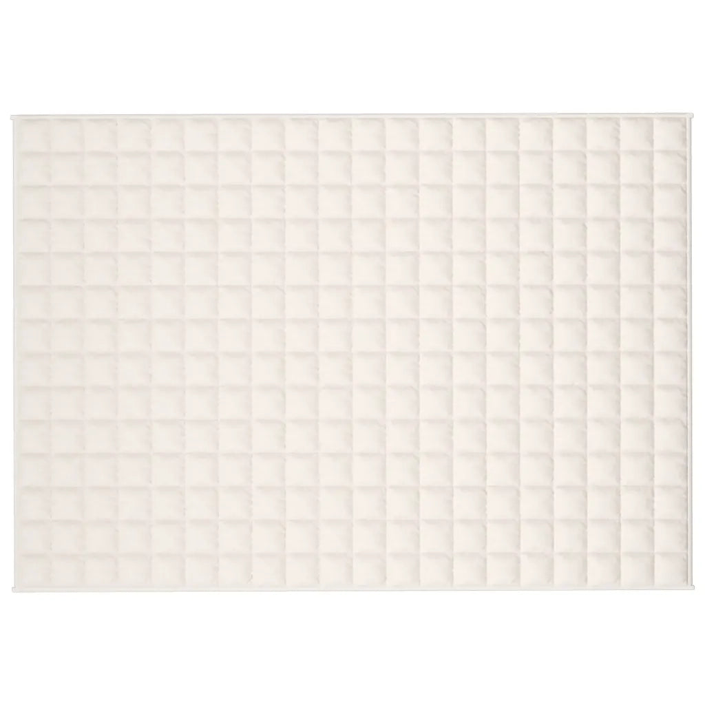 Coperta Ponderata Crema Chiaro 135x200 cm 6 kg Tessutocod mxl 117509