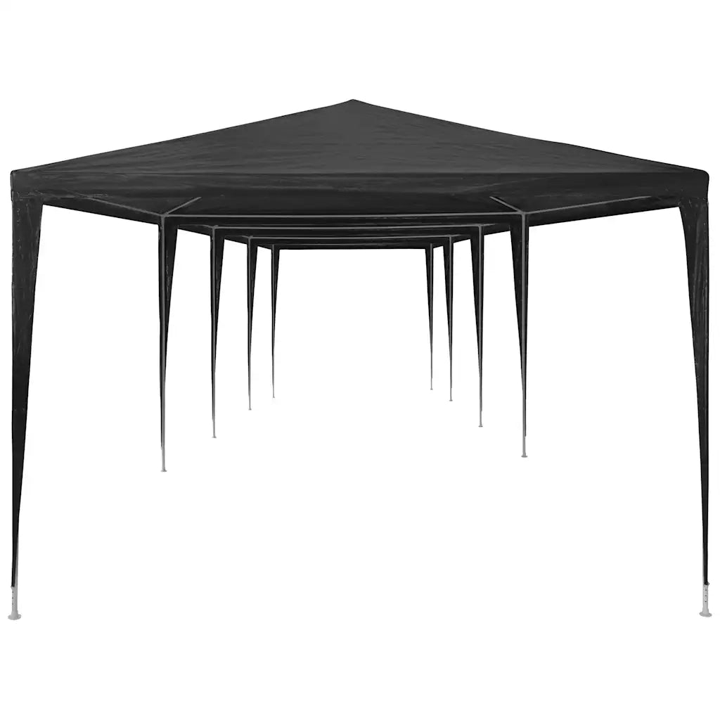Tenda per Feste 3x12 m in PE Antracite 45090