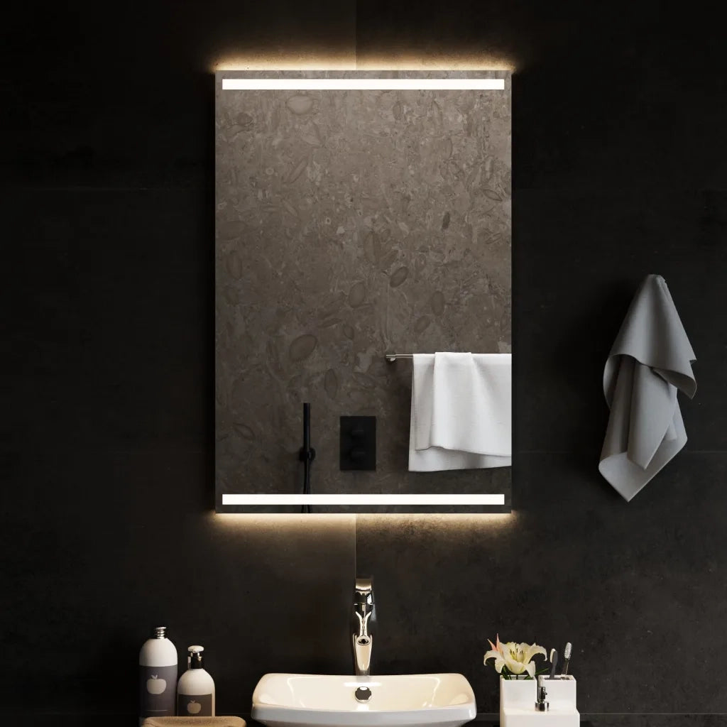 Specchio da Bagno con Luci LED 60x90 cm cod mxl 67740