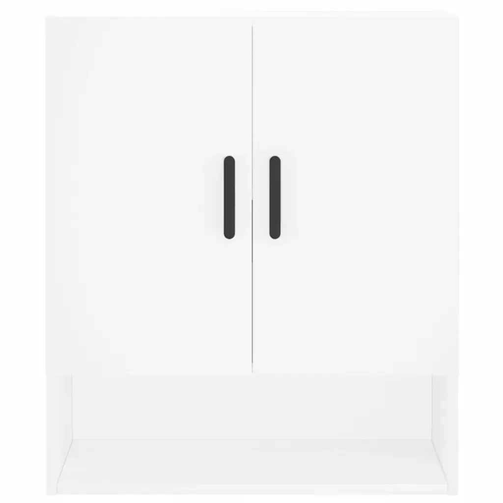 Armadietto a Muro Bianco 60x31x70 cm in Legno Multistrato 829916