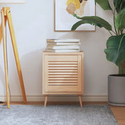 Anta con Design a Lamelle 39,5x39,4 cm in Legno di Pino 151106