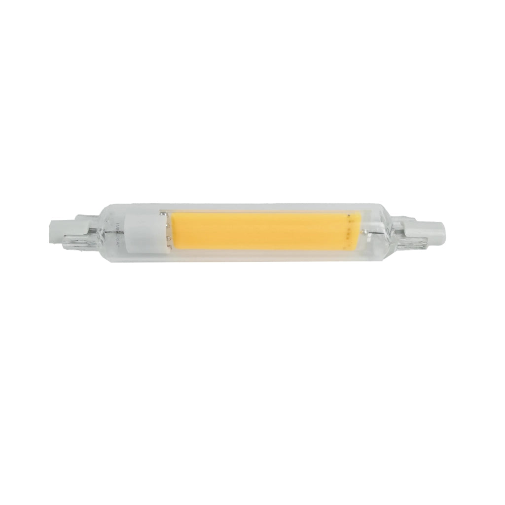 Lampada lineare led COB IMPERIA R7S 118mm 11W 1500LM 3000K luce calda