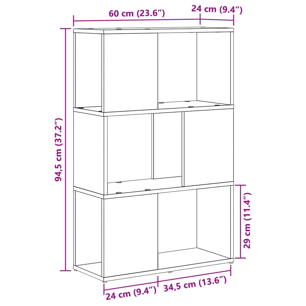 Supporto per Libri Rovere Artigianale Legno ingegnerizzato