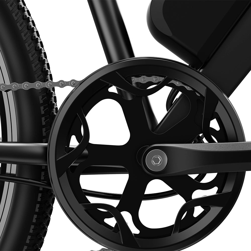 Bicicletta elettrica da 26 pollici,250 W nominali,750 W di picco con batteria rimovibile da 48V,5 velocit¨¤ di assistenza e 7 velocit¨¤ di cambio,doppi freni a disco