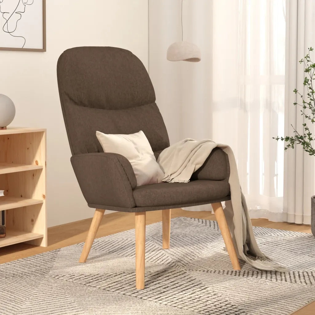 Poltrona Relax Tortora in Tessuto 340999