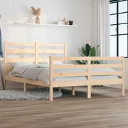 Giroletto-Struttura Letto in Legno Massello di Pino 120x200 cm 275992