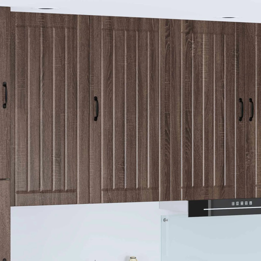 Armadietto a muro LUCCA Rovere Marrone 50 x 31 x 100 cm