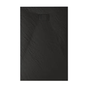 Piatto Doccia 80x150x2 6 CM Rettangolare Antracite Effetto Pietra mod. Blend
