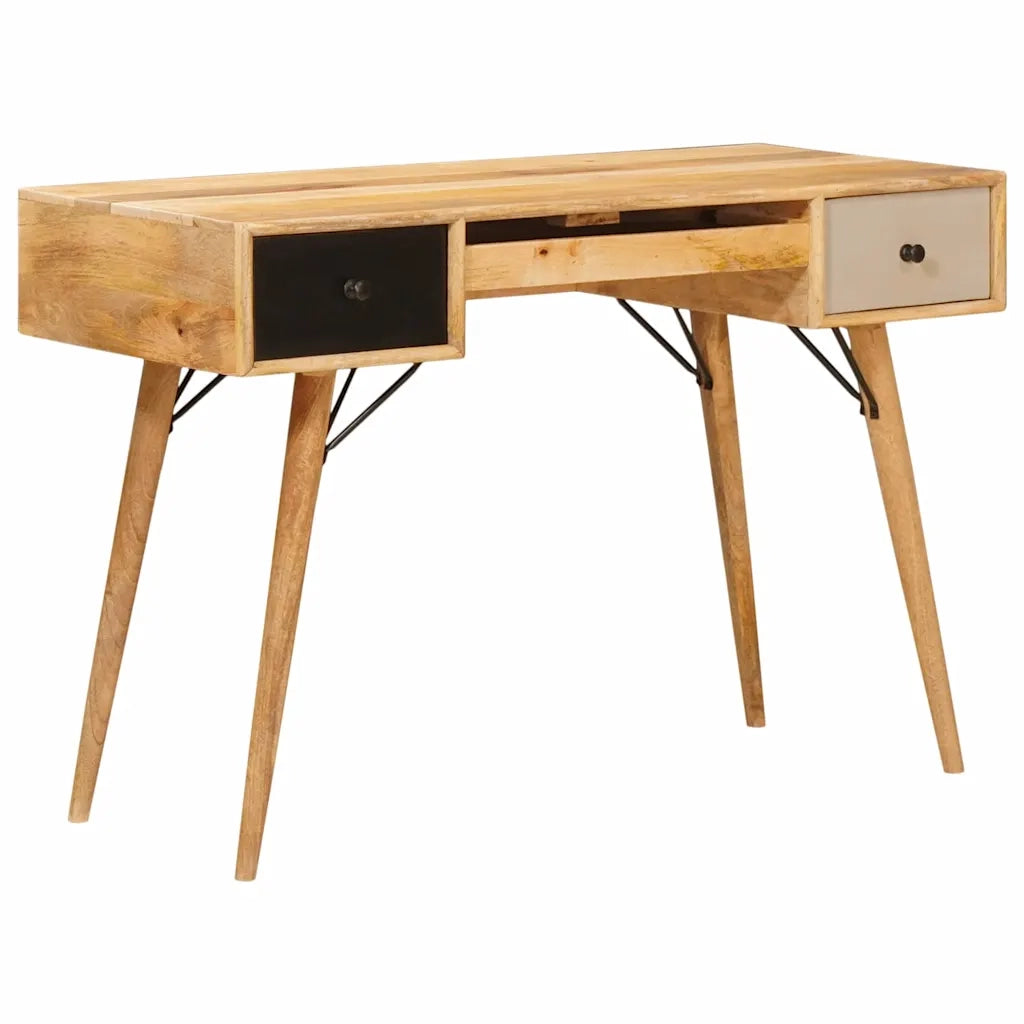 Scrivania Marrone 110 x 55 x 76 cm Legno di mango massello 4104606