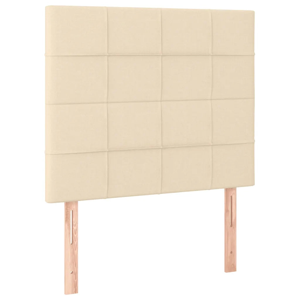 Giroletto a Molle con Materasso Crema 90x200 cm inTessuto 3128498