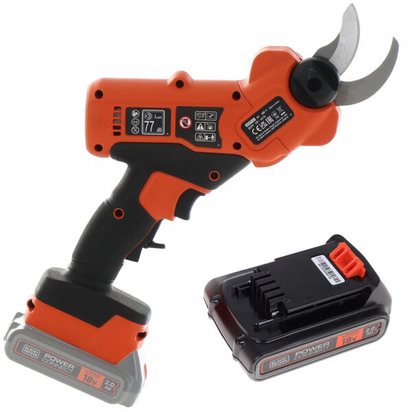 Cesoia forbice a batteria Black & Decker 18v capacità 25mm BCPP18D1-QW