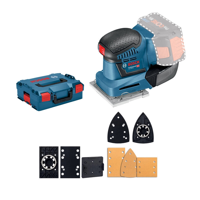 BOSCH-B 18V LEVIGATRICE ORBITALE GSS 18V-10 SENZA BATT.- 1,0 pz