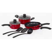 Set di 2 Batteria 9pz Mareva In Alluminio Stampato Fondo Induzione