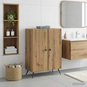 Mobiletto da Bagno BREDA Rovere Artigianale 59,5 x 31 x 80 cm 897504