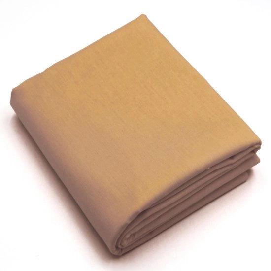 Tessuto di cotone 100%, venduto per metro, larghezza 240 cm, tessuto di cotone 100% Oeko-Tex Standard 100, colori uniformi per cucire (marrone 20, 100 cm)