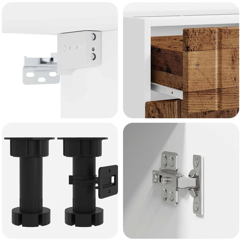 Unità Cucina LUCCA 5 pcs Legno antico Legno ingegnerizzato 3438273