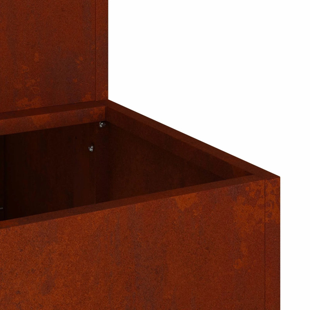 Vaso da giardino Ruggine 100 x 60 x 45 cm 865875
