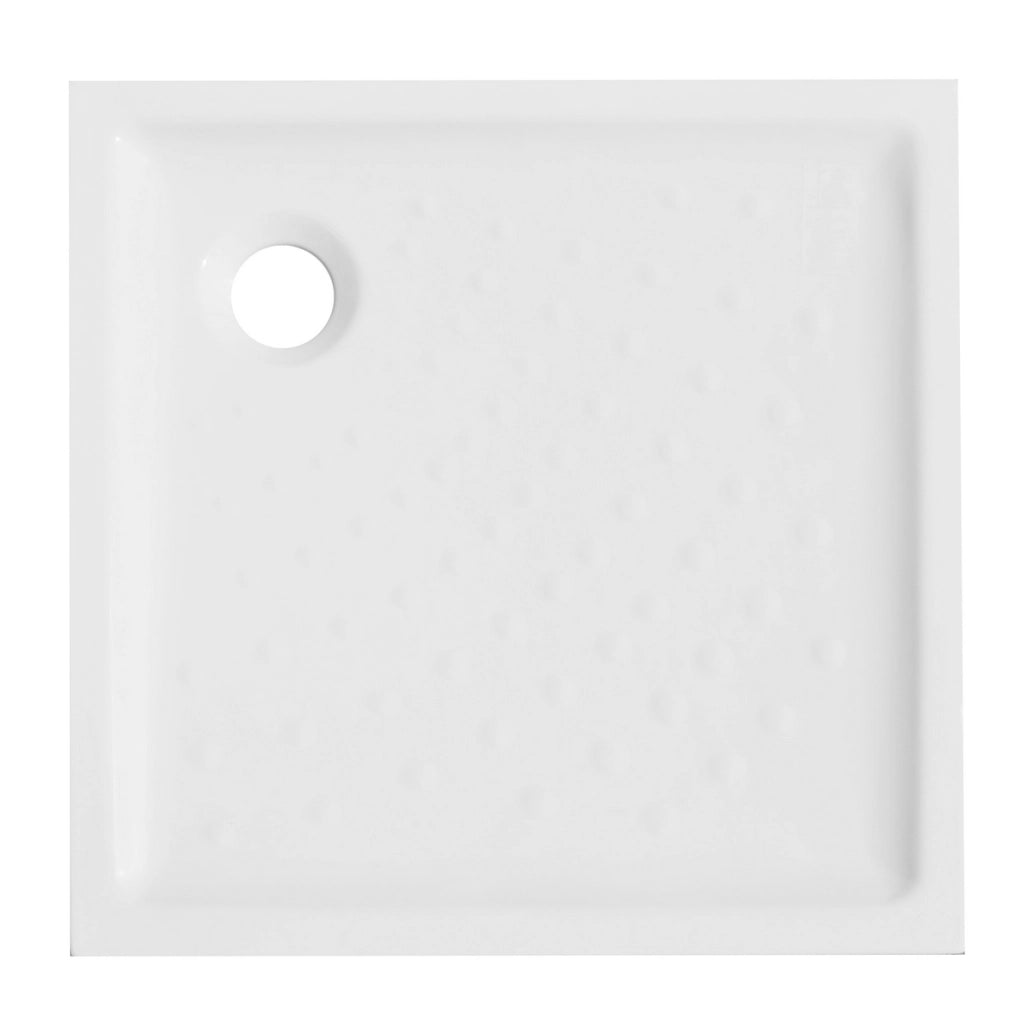 Piatto Doccia 90x90xh.6 cm Quadro Ceramica Bianca Dianhydro