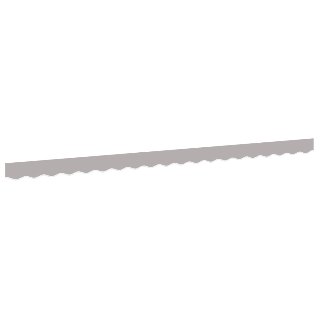 Fascia per tende per telaio da 4,5 m Grigio chiaro 4,3x0,2 m