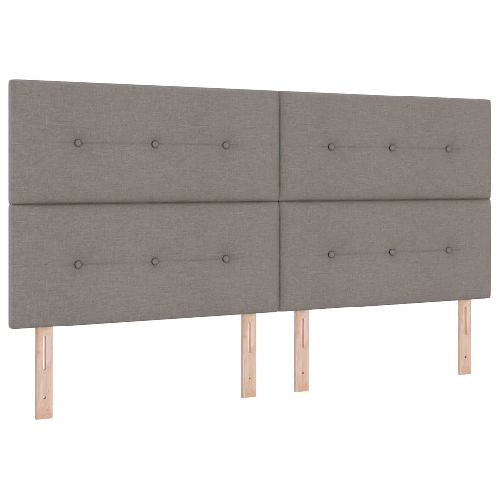 Letto a Sorgente LED con materasso Talpa 200 x 200 cm Tessuto 3343128