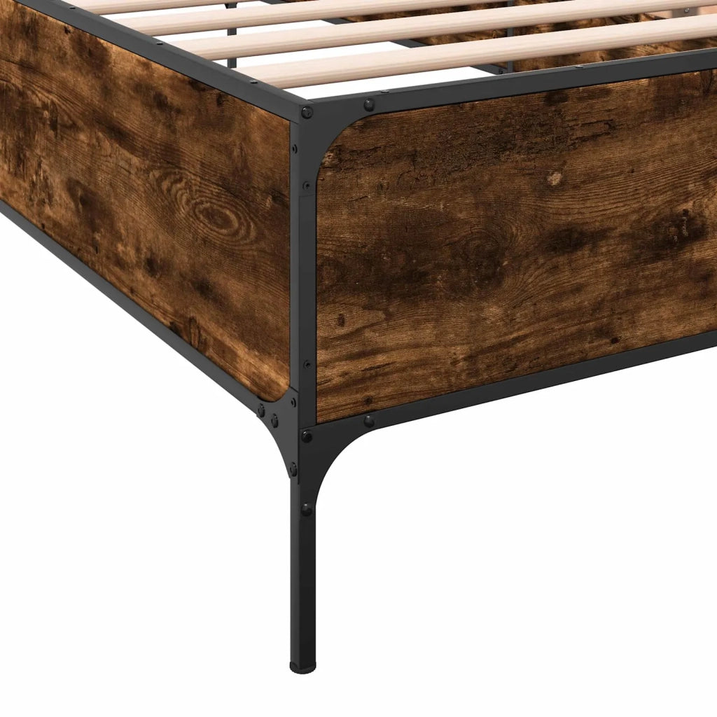 Struttura del letto Quercia Fumosa 80 x 200 cm 8009120