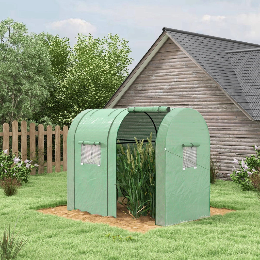 Serra da giardino ¨C zephmum ¨C Verde 185x90x150 cm