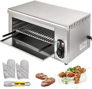 Oven elettrico in acciaio inossidabile - Griglia e forno pizza - Per pollo e cucina - 2 kW - Design compattabile