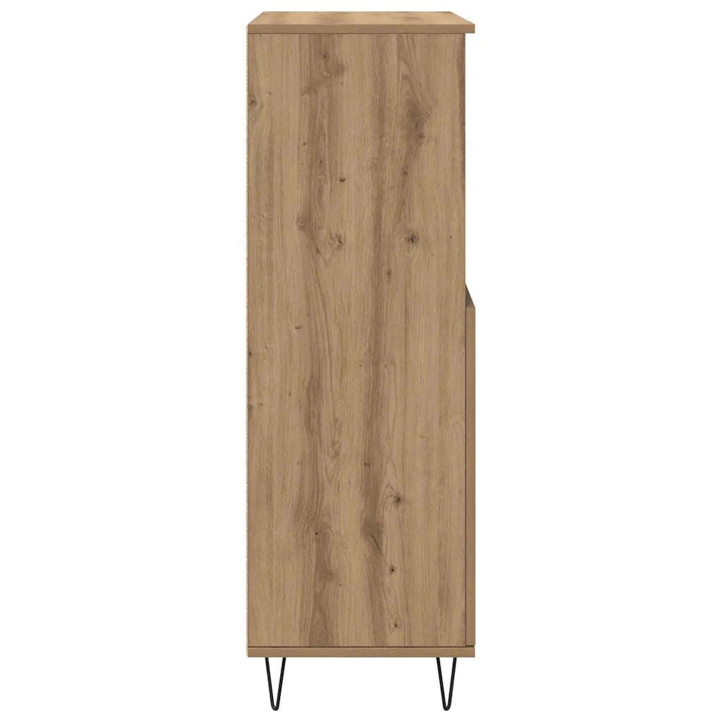 Credenza-Buffet-Armadio da cucina Marrone 60 x 36 x 110 cm Legno multistrato 724295