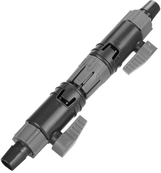 Connettore per acquario di alta qualità - connettore a doppia valvola - leggero - sicuro - facile da utilizzare - K-16/22mm - connettore a tubo