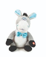 Peluche Cantante Per Bambini e Adulti, Peluche Interattivo , Peluche Asinello Nello, Canta " O Sole Mio" Italiano