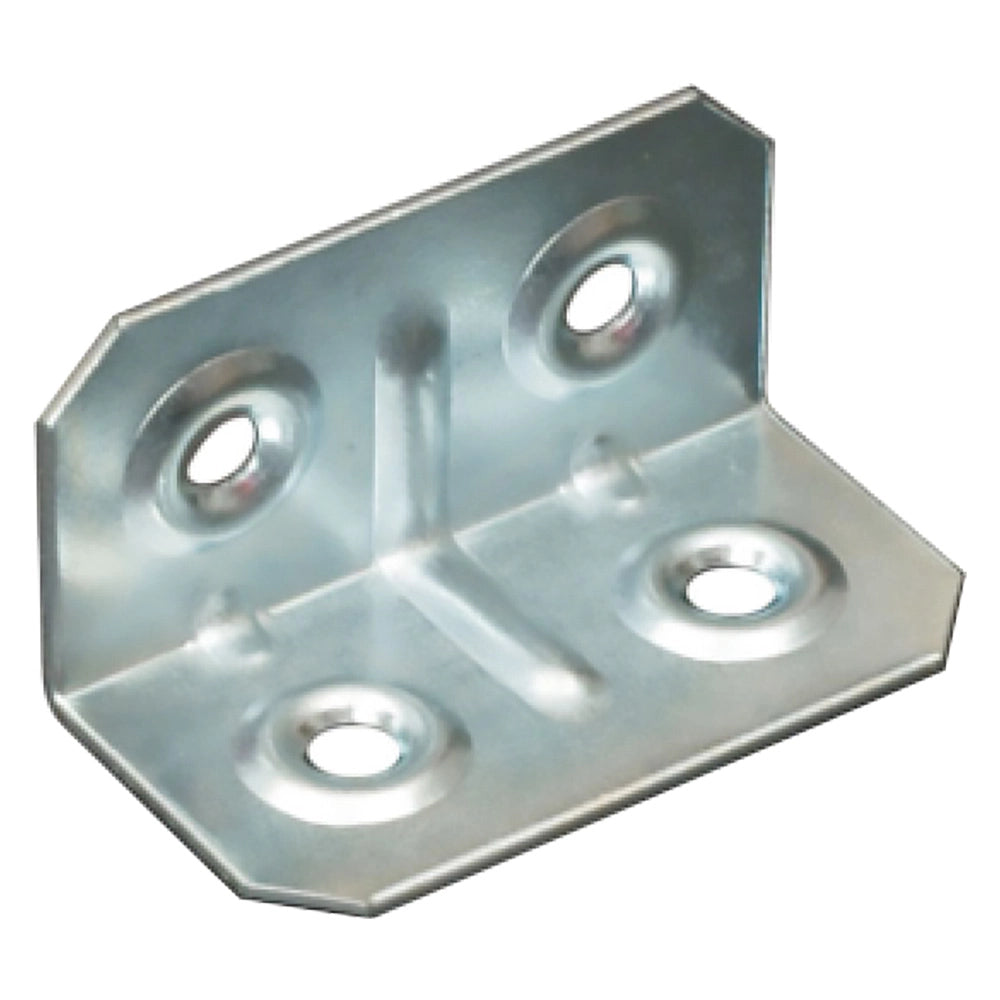100pz piastrina di giunzione ad angolo mm 20 x 20 x 40 cod:ferx.3095060nlm