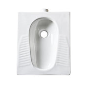 Vaso alla turca in ceramica 60x47 - Bianco