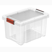 Contenitore Box Multiuso Porta attrezzi Portaoggetti Bricolage Trasparente 20 Litri