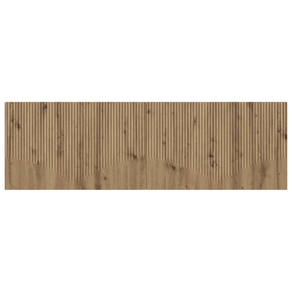 Testiera da Muro HOORN Rovere Artigianale Legno ingegnerizzato 897394