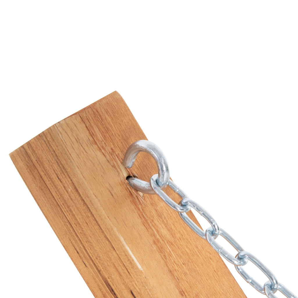 Amaca da Giardino con Supporto Legno e Cotone ¨C zephmum ¨C Bianca 392x120x102cm