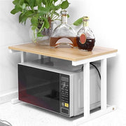 Magnetron rek per angolo - 57 x 38 x 35 cm - Design a doppio strato - Sicuro e Sostenibile - Organizza la tua cucina