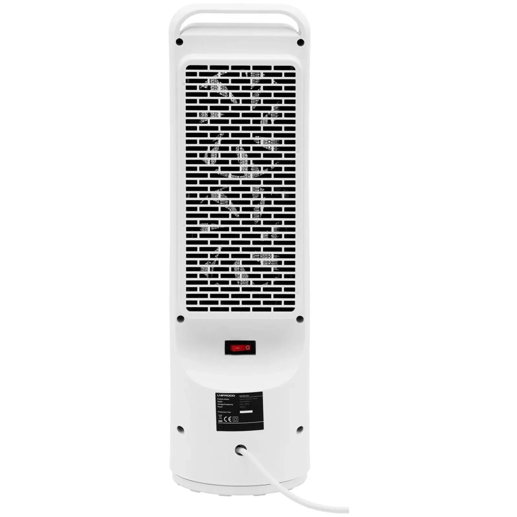 Termoventilatore in ceramica 1200/2000 w regolabile bianco ABS PVC PP acciaio bianco 14_0009823