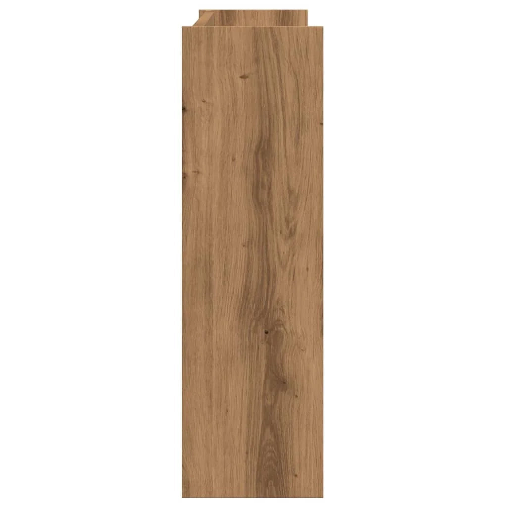 Scarpiera mobile contenitore per scarpe ingresso/corridoio/soggiorno montaggio a parete realizzata a mano legno ingegnerizzato marrone 02_0021905