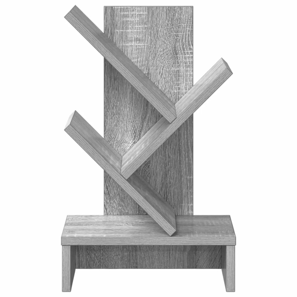 Scaffale per Libri a Forma di Albero 3 Strati 30 x 18 x 48 cm 8012361