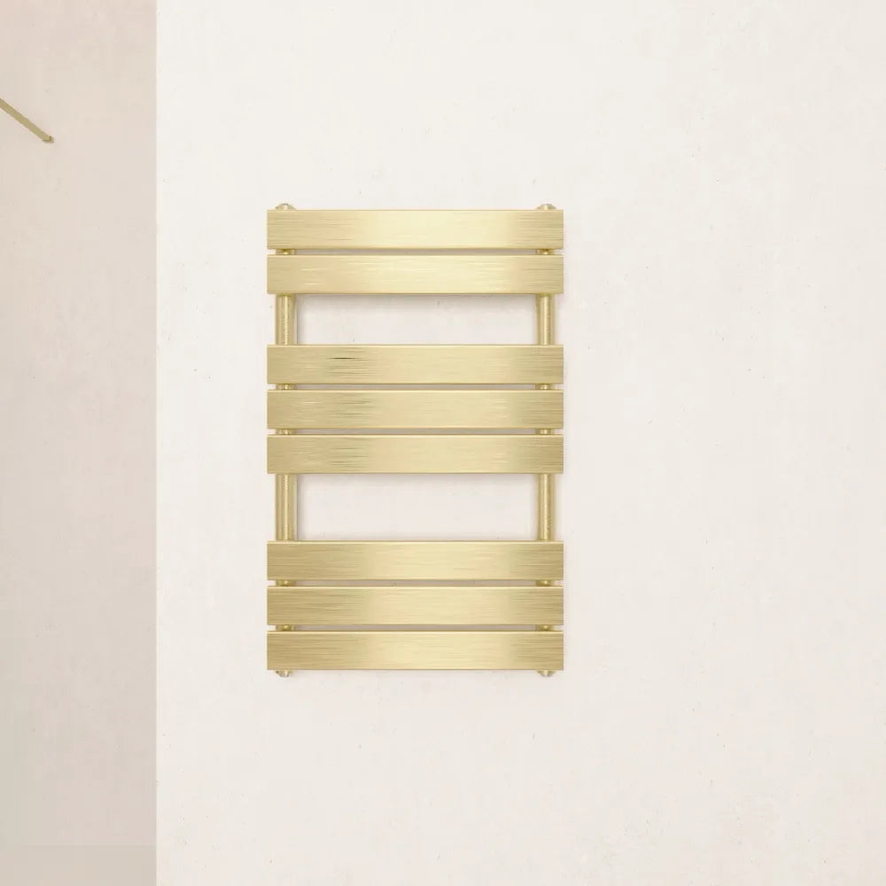 Termoarredo idraulico 800x500 oro spazzolato interasse 450 | Andromeda