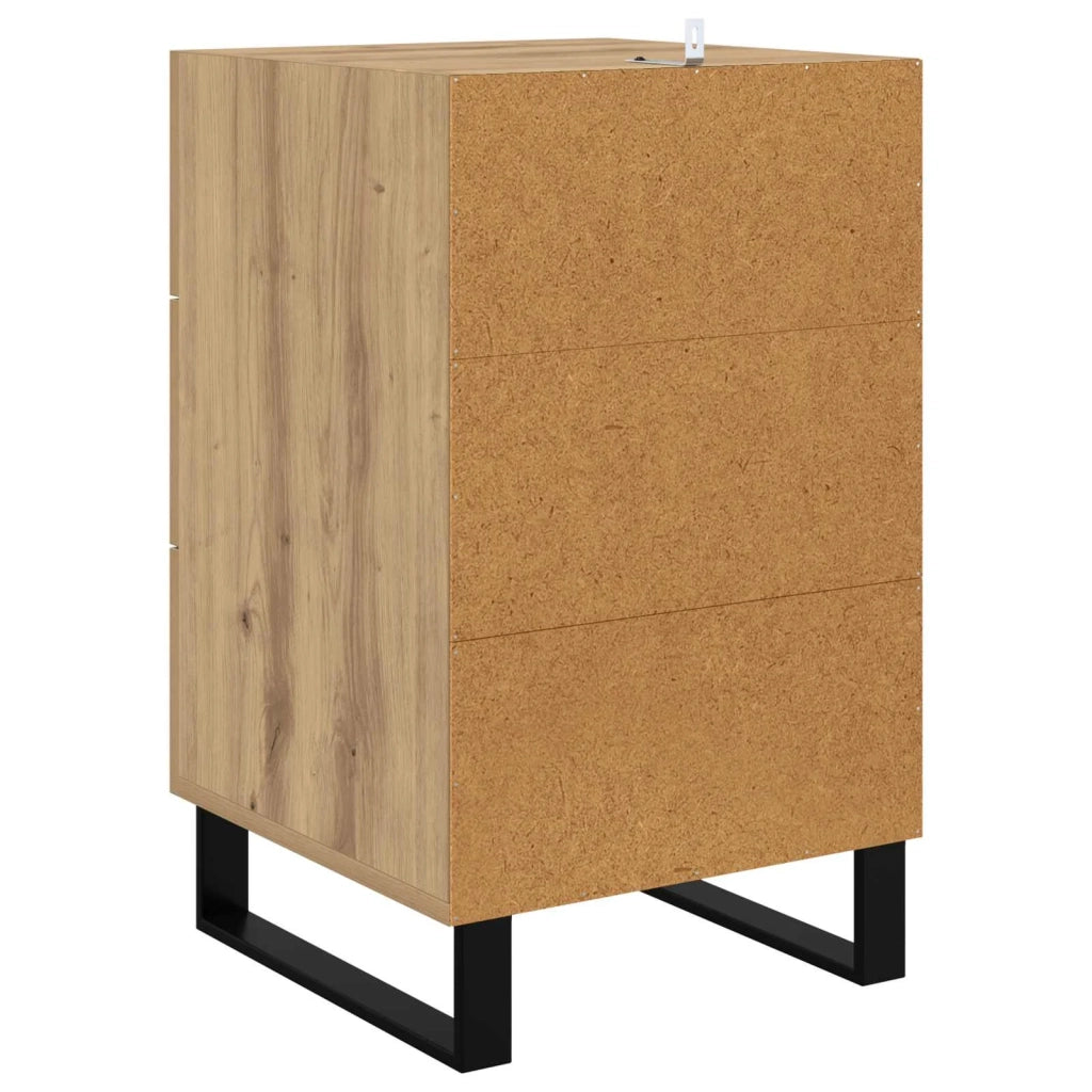 Armadio da Notte Rovere artigianale 40 x 40 x 66 cm
