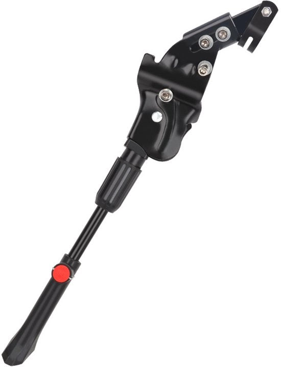 Fissaggio bicicletta, stantuffo in alluminio regolabile in altezza, supporto antiscivolo in gomma, adatto per biciclette da montagna da 24" a 27.5