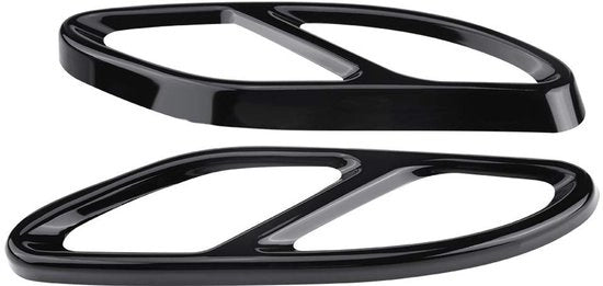 Sistema di scarico in acciaio inossidabile - Copertura robusta e resistente - Trimmings - GLC/C Classe C207 Coupé 2014-2017 - Qualità elevata - Facile da installare - Copertura di scarico