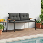 Panchina da esterno 2 -Seater 116 x 67,5 x 72 cm polyrattan 42025366