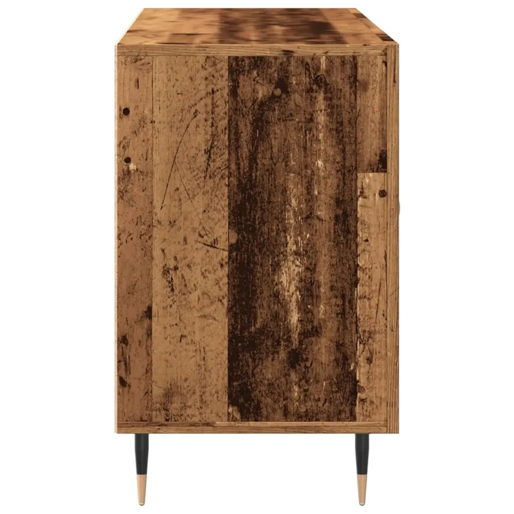 Credenza Legno Antico 100x36x60 cm in Legno Multistrato 857316