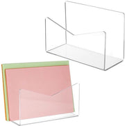 Organizzatore per ufficio 2-in-1 - Ospite per documenti A4 in acrilico - Postino - Organizzatore per scrivania - Accessori per ufficio - Alta qualità