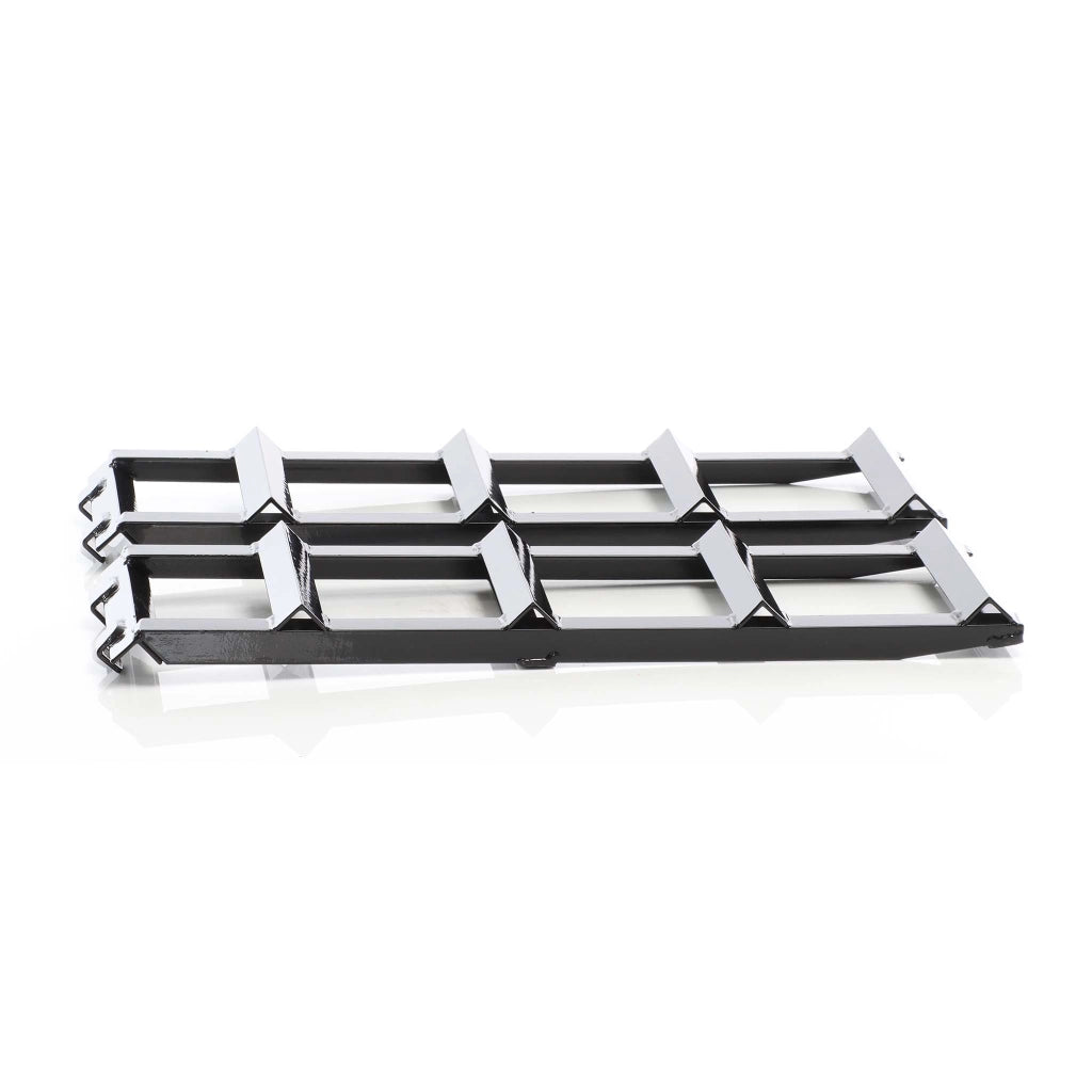 Prolunghe per rampe di carico 2x400kg Estensioni per rampa carrabile auto 650x195mm Acciaio