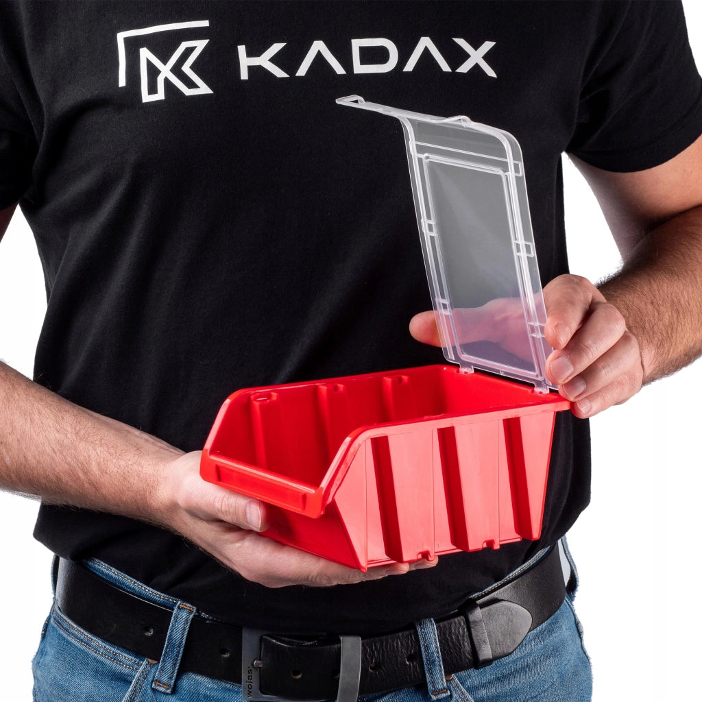 Vassoio organizer in plastica KADAX per officina, dimensioni 195x120x90 mm