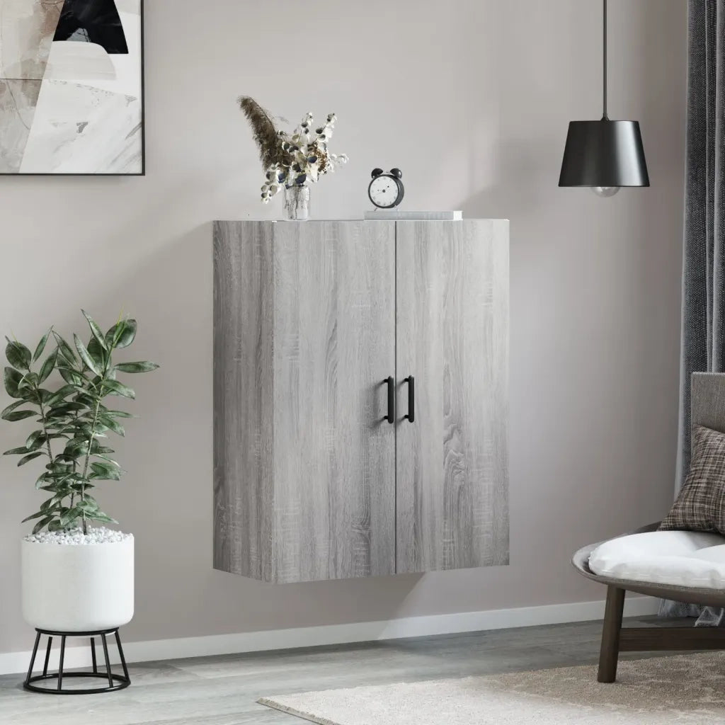 Mobile a Parete Grigio Sonoma 69,5x34x90 cmcod mxl 104792