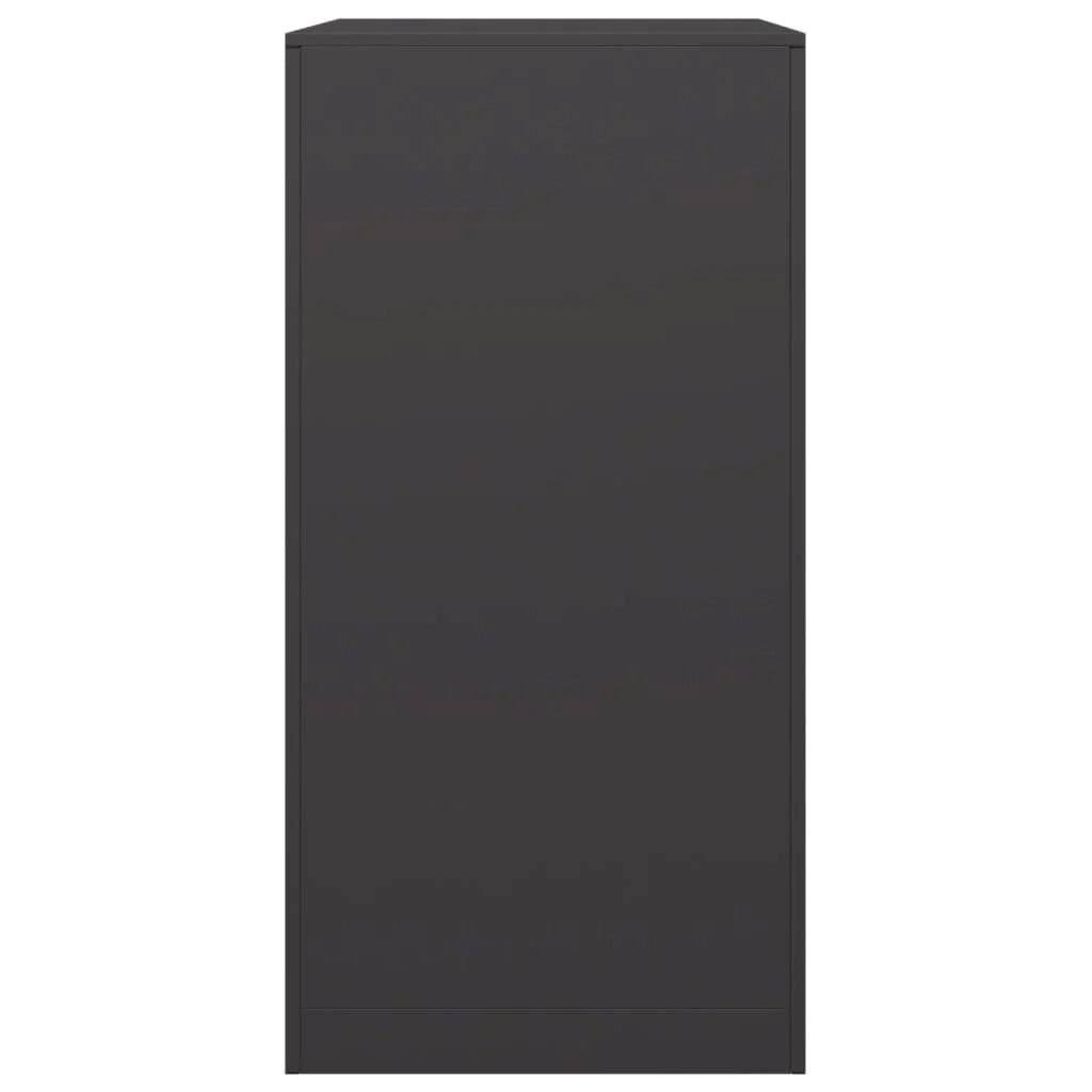 Portalegna 60 x 40 x 80 cm acciaio nero 02_0043734